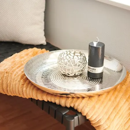 Apartmán Lichtdurchflutende Wohnoase-stilvoll-ruhig-kostenloser Parkplatz- 24-7 Self Check-in, Bis Zu 5 Personen, Sehr Geraeumig *